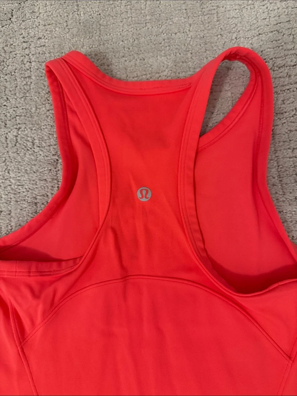 lululemon athletica Bright Red Racerback Tank